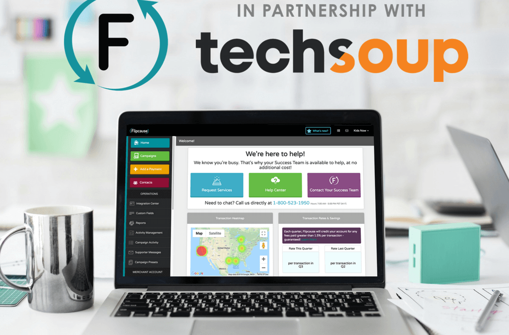 Flipcause is TechSoup’s Newest Donor Partner